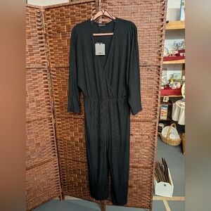 Very J Black Jumpsuit